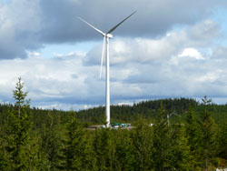 Järvsandberget. Klart verk.